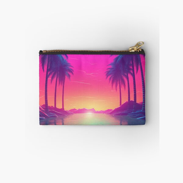 Item preview, Neon Horizon Elegance: Synthwave Abstraction Unleashed designed and sold by Mullet Monkey.