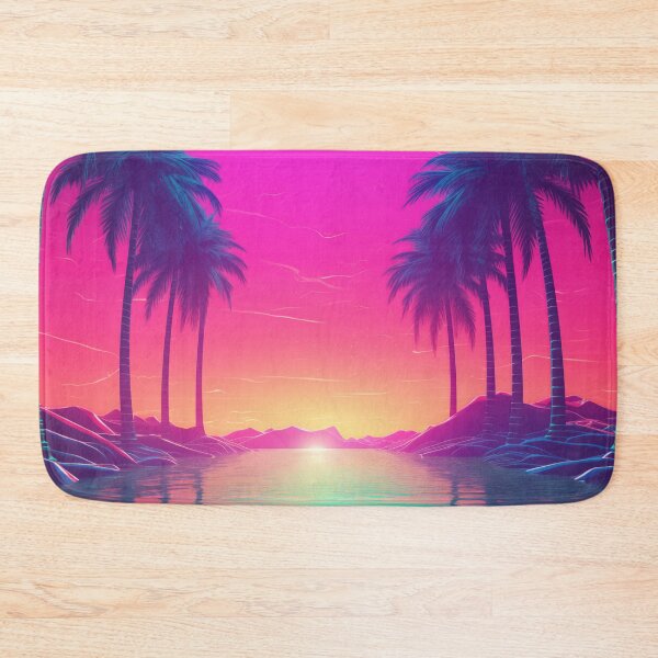 Item preview, Neon Horizon Elegance: Synthwave Abstraction Unleashed designed and sold by Mullet Monkey.