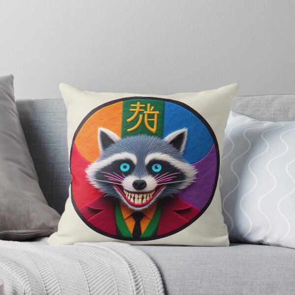 Item preview, Sinister Pop Culture Raccoon Illustration in Felt designed and sold by GALUMARKET.