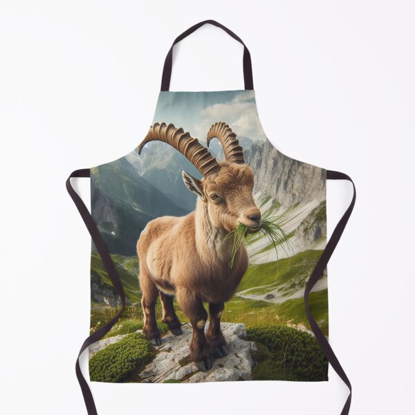 Item preview, Browsing Beauty - Goat in Meadow Serenity designed and sold by ProgressMagnet.