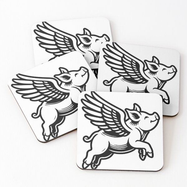 Item preview, Funny Flying Pig Oink Aviator designed and sold by TKsTees.