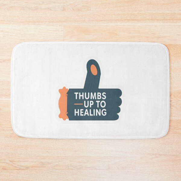 Item preview, Thumbs Up to Healing - Optimistic Recovery Design designed and sold by NiftyWrx.