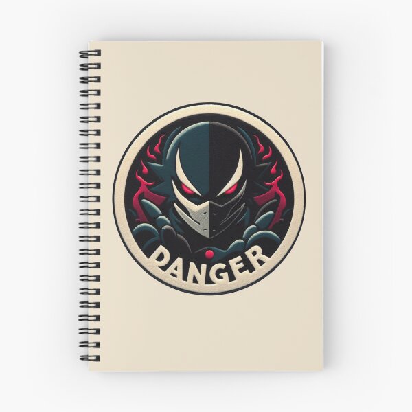 Item preview, Sinister Japanese Comic Character Face Illustration with DANGER designed and sold by GALUMARKET.