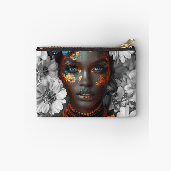 Item preview, Africa woman queen flower white designed and sold by Rockwpapart.
