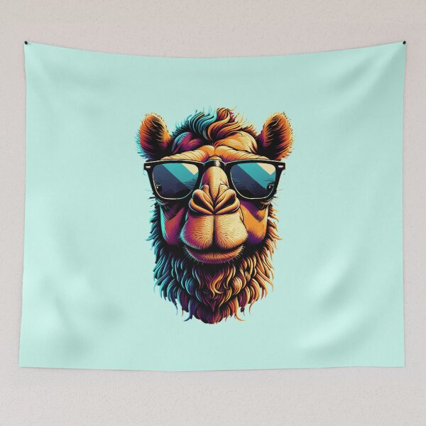 Item preview, WHo is the Coolest Camel in The Desert designed and sold by AnalajiaDesigns.