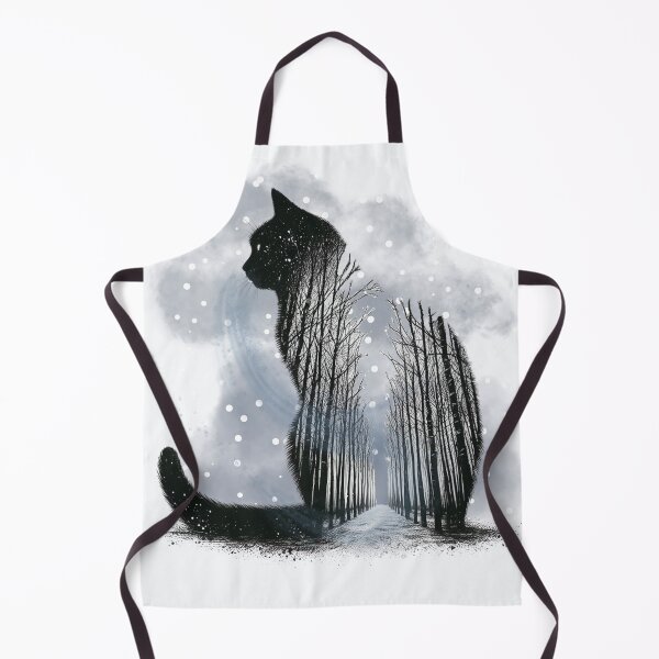 Item preview, Winter Cat - Snowy Day Double Exposure designed and sold by HausKatz.
