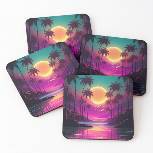 Item preview, Astral Waveform Symphony: Synthwave Abstract Vibes designed and sold by Mullet Monkey.