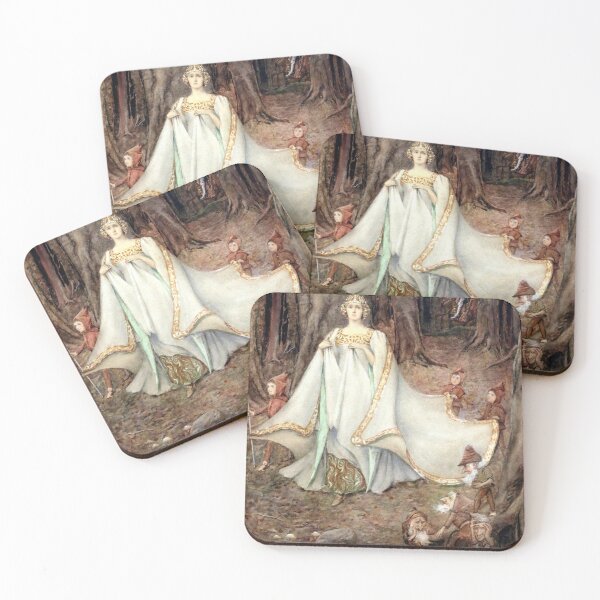 Item preview, The Fairy Queen - Henry Meynell Rheam designed and sold by forgottenbeauty.