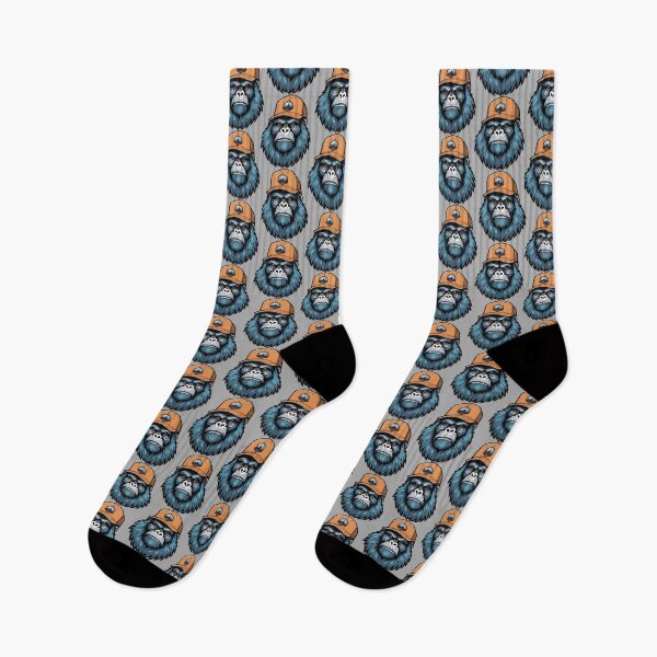 Item preview, Sasquatch Wearing a Trucker Hat designed and sold by Sarcastic Narwhal.