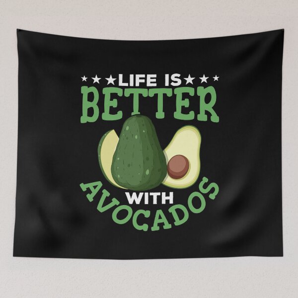 Item preview, Life Is Better With Avocados Lover Avocado Eater Guacamole designed and sold by NovaGenArt.