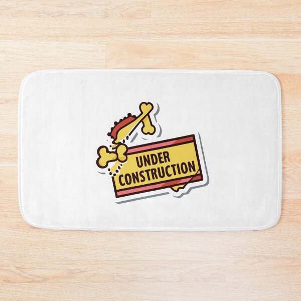 Item preview, Under Construction Broken Bone Illustration designed and sold by NiftyWrx.