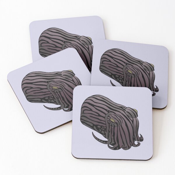 Item preview, Striped Pajama Squid, purple designed and sold by Bridget Vincent.
