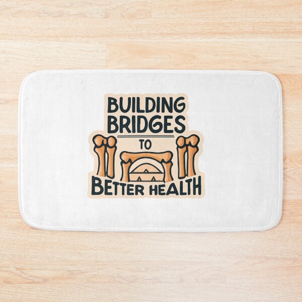 Item preview, Building Bridges to Better Health - Architectonic Bone Bridge Design designed and sold by NiftyWrx.