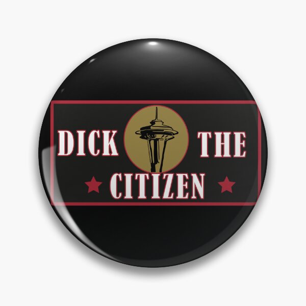 Item preview, Dick The Citizen Logo - Rectangle designed and sold by DickTheCitizen.