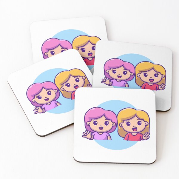 Item preview, Hello World: Cute Girl Waving Hand Cartoon Vector Icon designed and sold by hjian8219.