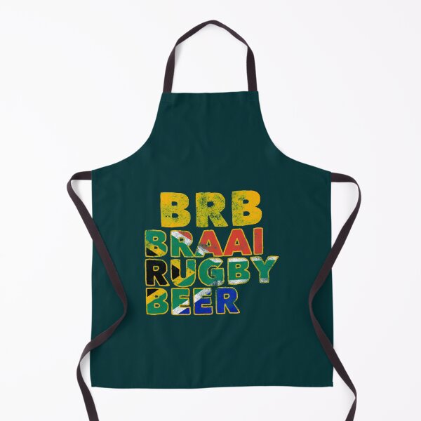 Item preview, Retro BRB Braai Rugby Beer Gift designed and sold by rollemajesty.