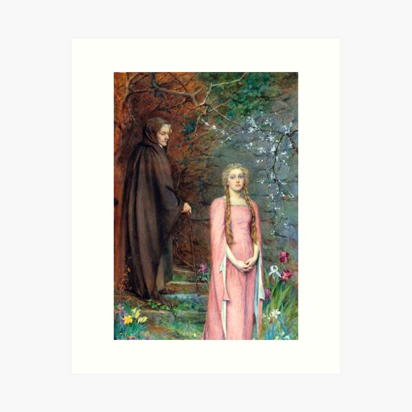 Item preview, Winter Gives Way to Spring - Henry Meynell Rheam designed and sold by forgottenbeauty.