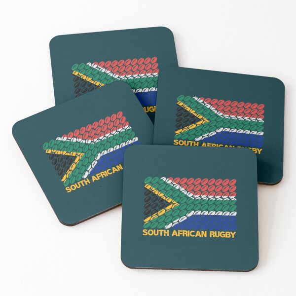 Item preview, South Africa Flag Rugby Ball Pattern designed and sold by rollemajesty.