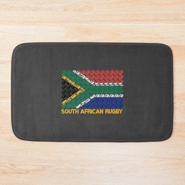 Item preview, South Africa Flag Rugby Ball Pattern designed and sold by rollemajesty.