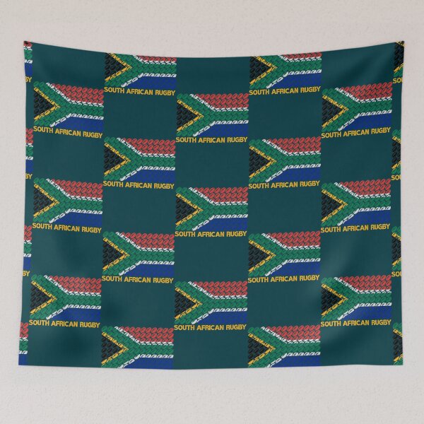 Item preview, South Africa Flag Rugby Ball Pattern designed and sold by rollemajesty.