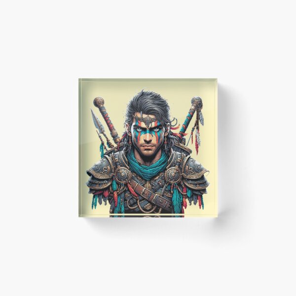 Item preview, The Warrior Prince, Fighter Soldier, Video Games designed and sold by AnalajiaDesigns.