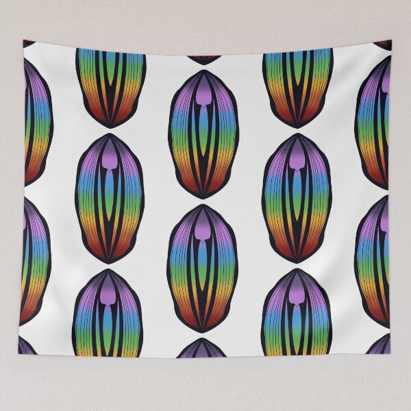 Item preview, Rainbow Vulva - 2 designed and sold by Tammie  Sharp.