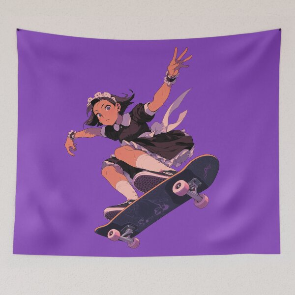Item preview, Skater Girl in Motion: Thrill Ride Maid designed and sold by Toge-san.