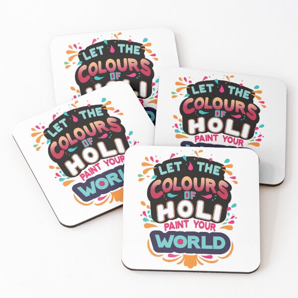 Item preview,  LET THE COLOURS OF HOLI PAINT YOUR WORLD  designed and sold by Zyro Craft.