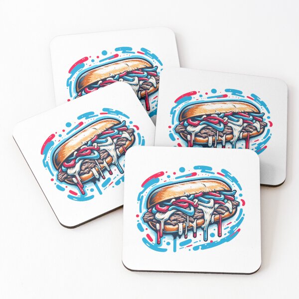 Item preview, Philly Cheesesteak Slam designed and sold by pixelpulsenyc.