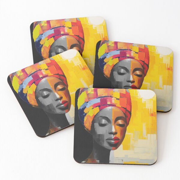 Item preview, africa woman abstract designed and sold by Rockwpapart.
