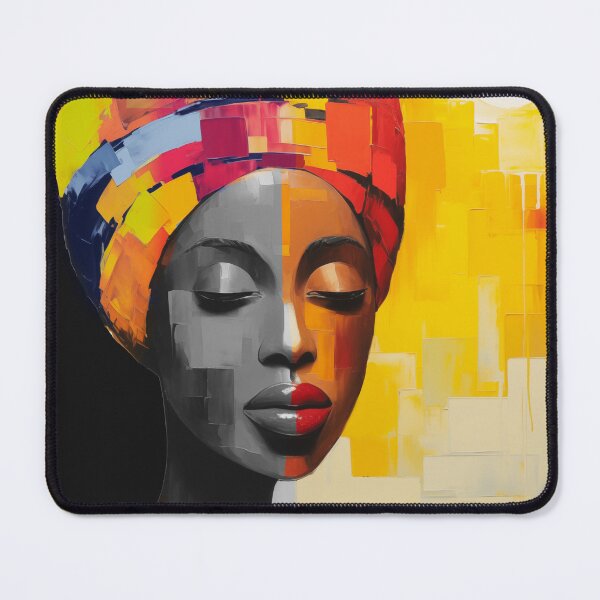 Item preview, africa woman abstract designed and sold by Rockwpapart.
