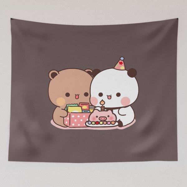Item preview, bubu dudu dancing in love birthday  designed and sold by kristyglas-art.