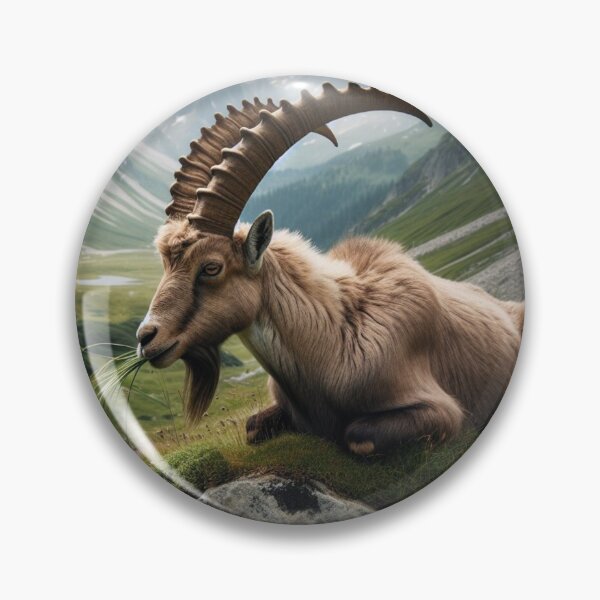 Item preview, Mountain Maestro - Goat's Alpine Grace designed and sold by ProgressMagnet.