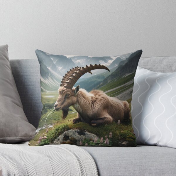 Item preview, Mountain Maestro - Goat's Alpine Grace designed and sold by ProgressMagnet.