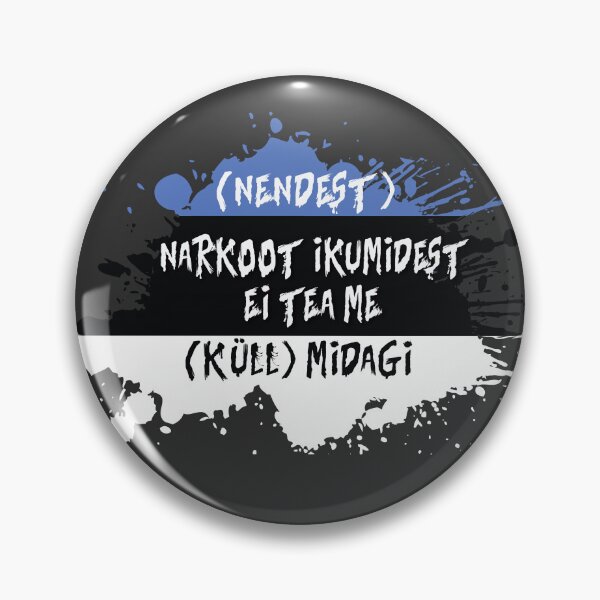 Item preview, (nendest) narkootikumidest ei tea me (küll) midagi - 5miinust & Puuluup - Estonia - Eurovision 2024 designed and sold by Vision-Tees.