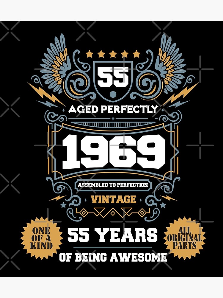 Vintage Legends Born In 1969 Aged 50 Years Old Being Awesome