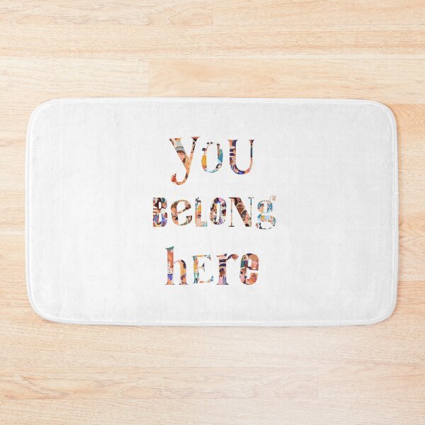 Item preview, You Belong Here | Quote Art designed and sold by Erica Leigh.