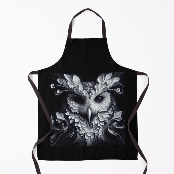 Item preview, Majestic Owl, Black & White Art, Nature Lover, Owl Beauty, Bird Lovers, Owl Gift designed and sold by AnalajiaDesigns.