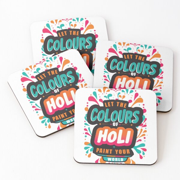 Item preview,  LET THE COLOURS OF HOLI PAINT YOUR WORLD  designed and sold by Zyro Craft.