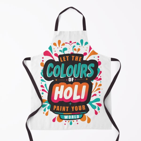 Item preview, LET THE COLOURS OF HOLI PAINT YOUR WORLD designed and sold by Zyro Craft.
