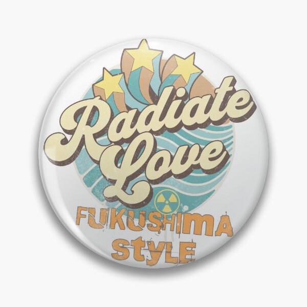 Item preview, Radiate Love Fukushima Style Print designed and sold by Thehatinthecat.