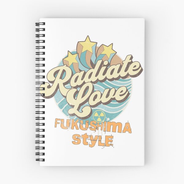 Item preview, Radiate Love Fukushima Style Print designed and sold by Thehatinthecat.