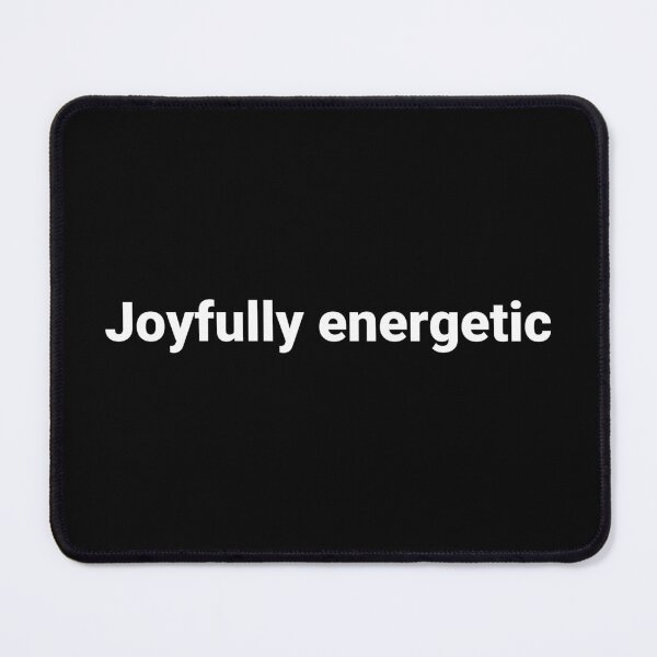 Item preview, Joyfully energetic designed and sold by Text-based T-Shirts and Gifts.