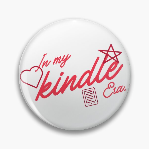 Item preview, In My Kindle Era Red designed and sold by BookishLounge.