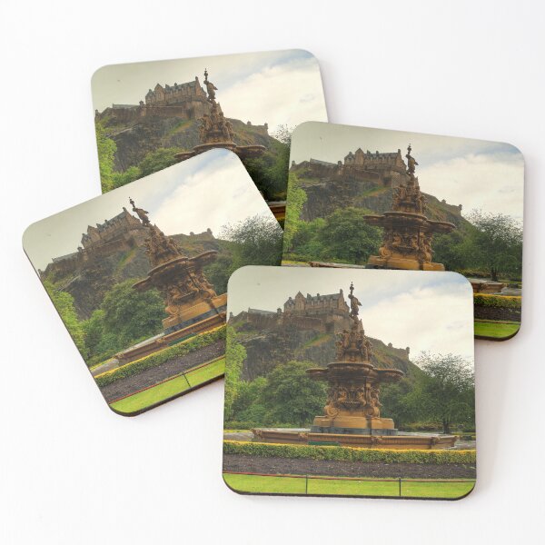 Item preview, Edinburgh Castle & Fountain designed and sold by Art of Chad Kruger.