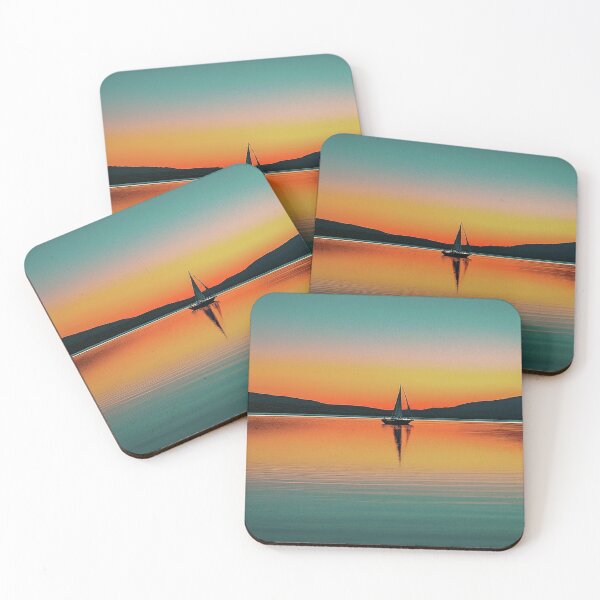 Item preview, Serene Sunset Sails designed and sold by urbanteewiz.