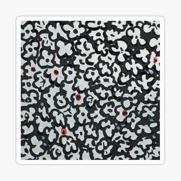 Cluster of small flowers Sticker