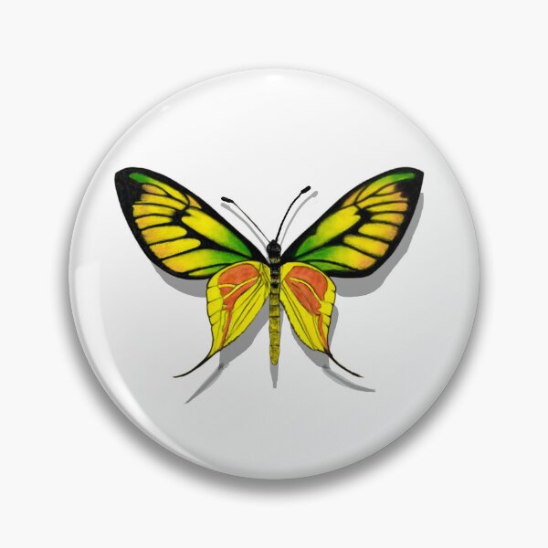 Item preview, Paradise Birdwing Butterfly with Shadow designed and sold by ArtAndBliss.