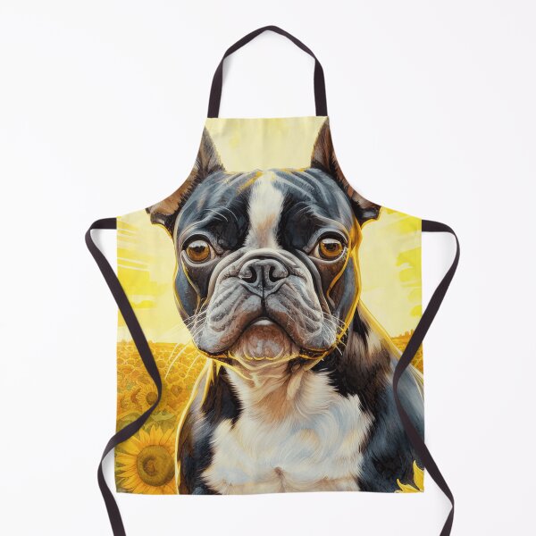Item preview, Boston Terrier In A Sunflower Field designed and sold by TheAnimalZ00.