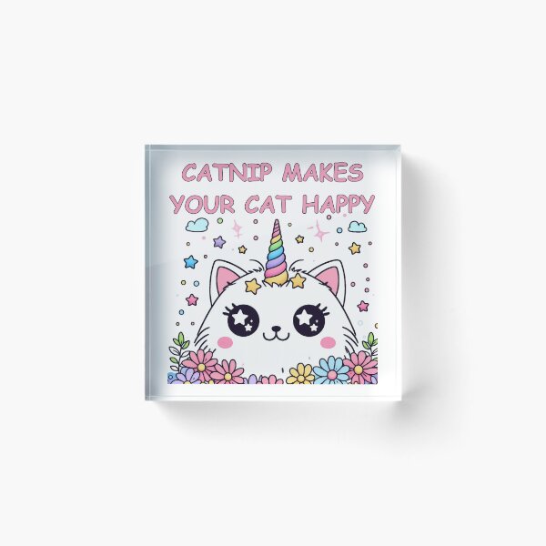 Item preview, Catnip Makes Your Cat Happy 2 designed and sold by LemuellTrends.